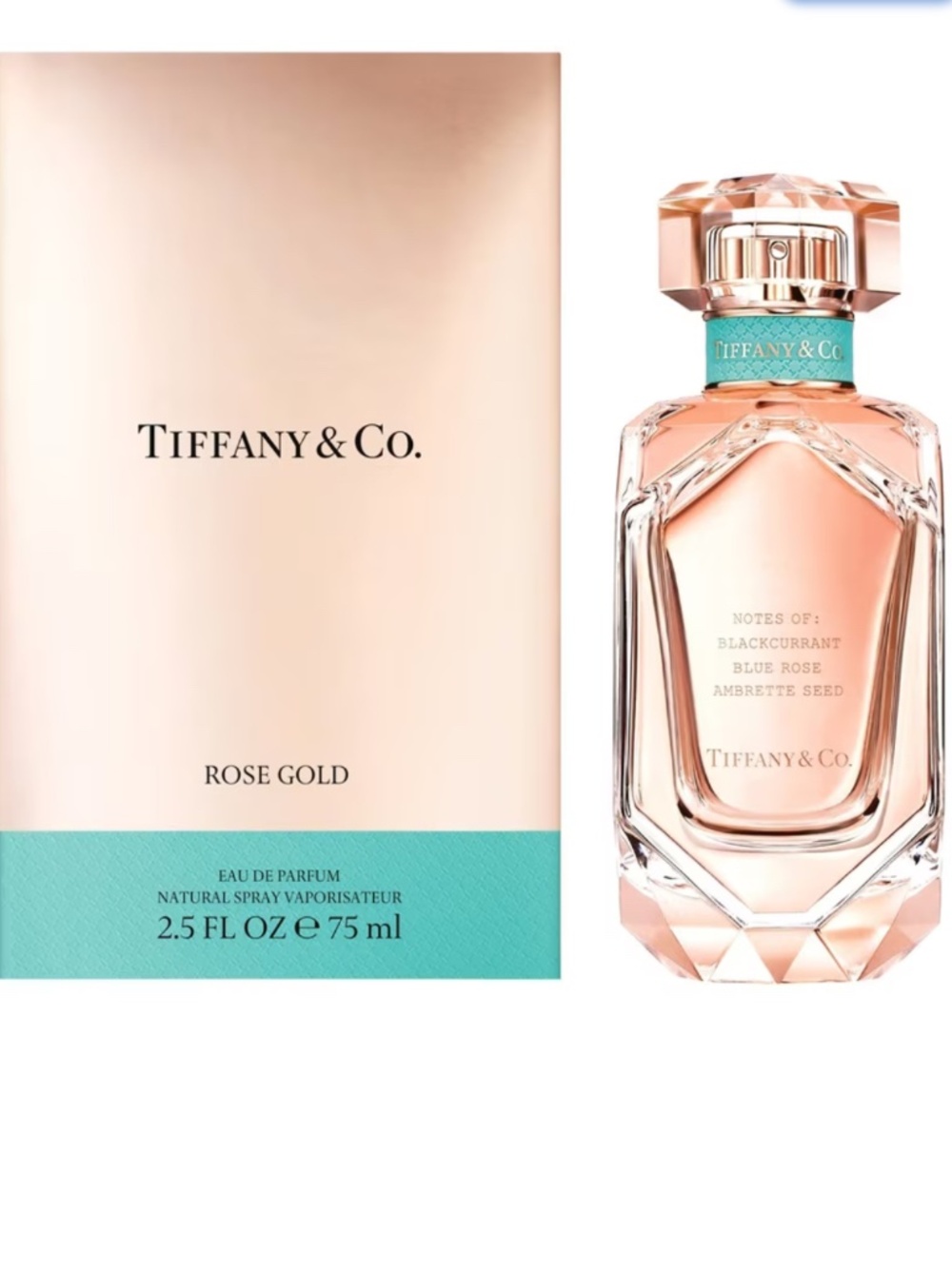 Tiffany & Co. Rose Gold Eau de Parfum for women 75mL - BRAND New